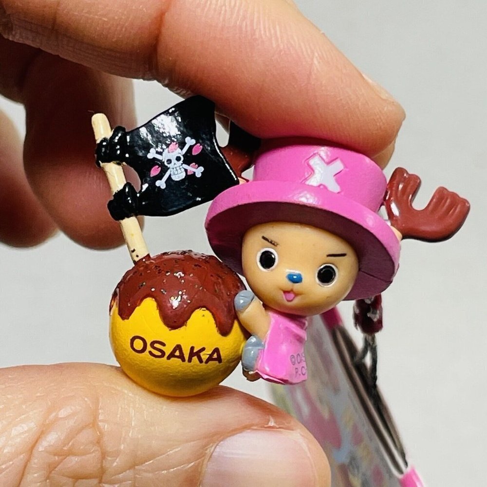 Tony Chopper Man Takoyaki Osaka Limited Manga Japan Figure Strap Charm Hanger